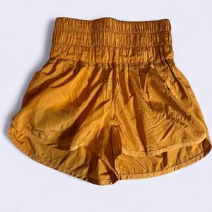 Free People FP Movement Womens Athletic Workout High Waisted Shorts Size Small